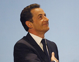 O presidente franc&eacute;s, Nicholas Sarkozy