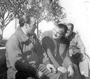 L&iacute;ster, con Hemingway