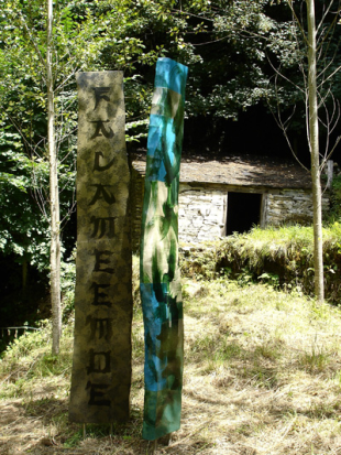 "F&aacute;lame e moe", obra de Fernando Y&aacute;&ntilde;ez adicada a Fiz Vergara