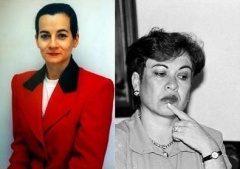 Clara Rojas (esquerda) e Consuelo Gonz&aacute;lez