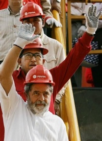 Os presidentes de Brasil e de Venezuela, Lula e Ch&aacute;vez / Foto: Ricardo Stuckert