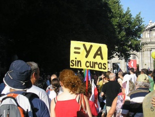 Unha manifestaci&oacute;n polo matrimonio homosexual na que se reivindica a apostas&iacute;a / Flickr: Brocco Lee