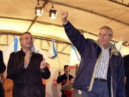 Blanco e Touri&ntilde;o na festa dos socialistas galegos do ano pasado