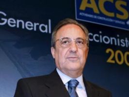 O presidente de ACS, Florentino Fern&aacute;ndez