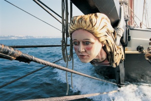 A fermosa dama que vai &aacute; fronte de La Recouvrance