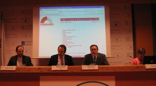 A presentaci&oacute;n tivo lugar no Club Internacional de Prensa de Compostela