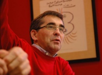 O t&eacute;cnico galego, na s&uacute;a visita &aacute; redacci&oacute;n de Vieiros