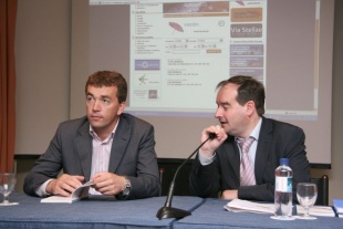 Xes&uacute;s Pereira e Rub&eacute;n Lois presentaron novas gu&iacute;as tur&iacute;sticas