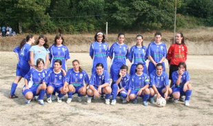 O cadro de xogadoras do B&eacute;rtola de Vilaboa