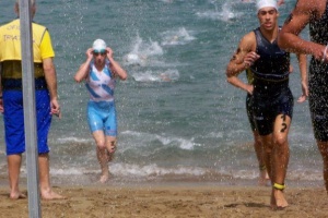 Sa&iacute;ndo da auga