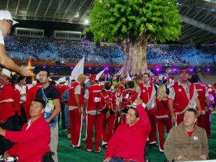 Con Chano Pi&ntilde;eiro, en Atenas 2004