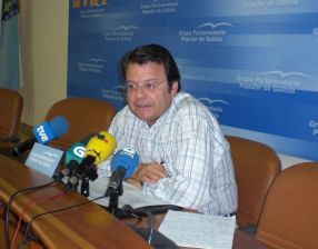 grupo popular no Consello de O voceiro do Contas, &Aacute;ngel Bernardo Tahoces