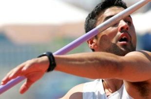 Gustavo Dacal, plusmarquista estatal coa xavelina, tam&eacute;n poder&iacute;a estar en Beix&iacute;n