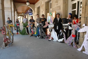 Os autores coas s&uacute;as obras