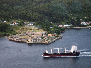 O Castelo de San Felipe, do Ferrol da Ilustraci&oacute;n, visto dende Montefero / Flick: xaimex