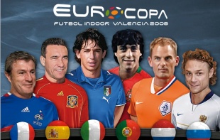 Cartaz da Eurocopa de F&uacute;tbol Indoor