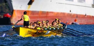 Algunhas das embarcaci&oacute;ns participantes (clique para ampliar)