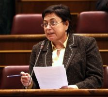 A deputada do BNG no Congreso espa&ntilde;ol, Olaia Fern&aacute;ndez Davila