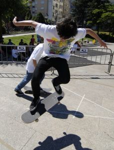 Imaxe da mostra celebrada o d&iacute;a d&iacute;a internacional do monopat&iacute;n