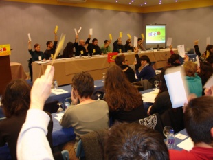 Durante as votaci&oacute;ns