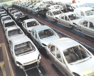 Li&ntilde;a de montaxe en Citro&euml;n