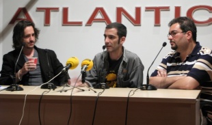 Jeff Smith,San Juli&aacute;n e Portela, no Vi&ntilde;etas 2007 / Flickr: Ghanito