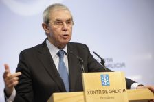 Touri&ntilde;o, falando cos xornalistas ao terminar o Consello, esta terza feira