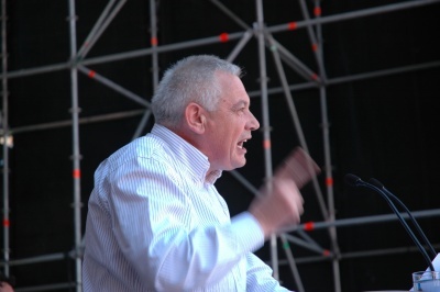 Guillerme V&aacute;zquez durante a s&uacute;a intervenci&oacute;n