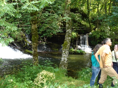 No roteiro, a obra de &Aacute;lvaro de la Vega