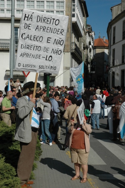 Manifestaci&oacute;n Queremos Galego