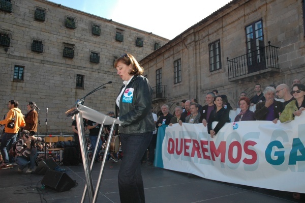 Manifestaci&oacute;n Queremos Galego