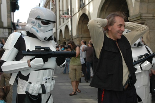 Tropas gal&aacute;cticas invaden Compostela
