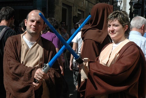 Tropas gal&aacute;cticas invaden Compostela