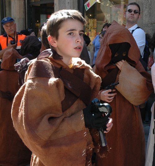 Tropas gal&aacute;cticas invaden Compostela