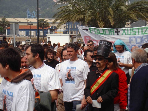 Reivindicaci&oacute;n e humor a prol dos mariscadores