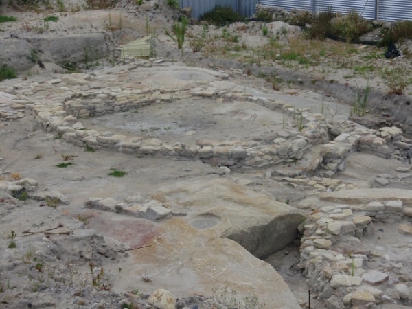 A destruci&oacute;n do castro de San Cibrao: ver&aacute;n de 2008