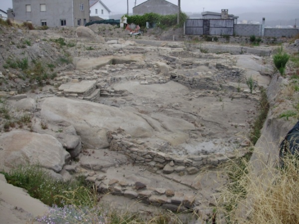 A destruci&oacute;n do castro de San Cibrao: ver&aacute;n de 2008