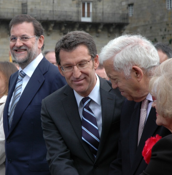 Feijoo recibiu numerosas felicitaci&oacute;ns
