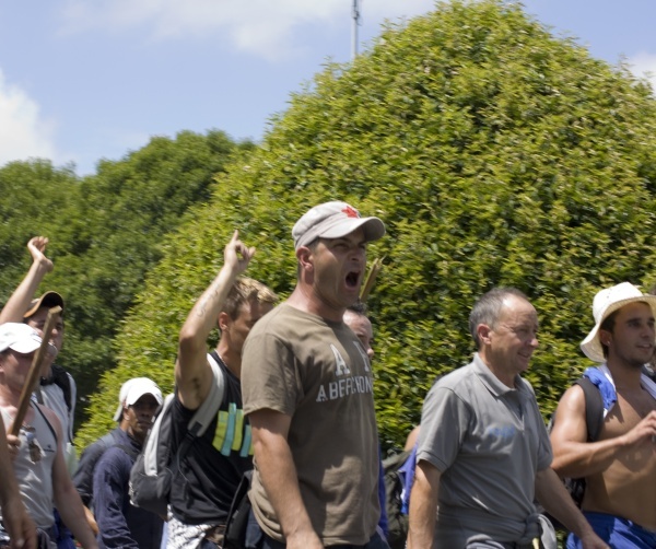 Mobilizaci&oacute;n en Compostela